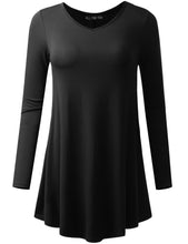 Load image into Gallery viewer, Long Sleeve Swing Tunic Top
