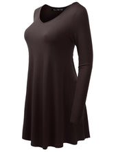 Load image into Gallery viewer, Long Sleeve Swing Tunic Top
