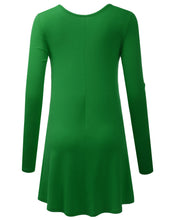 Load image into Gallery viewer, Long Sleeve Swing Tunic Top
