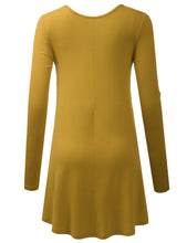 Load image into Gallery viewer, Long Sleeve Swing Tunic Top
