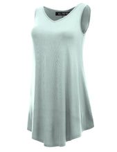 Load image into Gallery viewer, Sleeveless Swing Tunic Top
