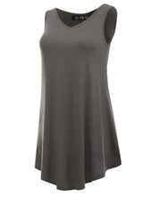 Load image into Gallery viewer, Sleeveless Swing Tunic Top
