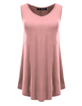 Load image into Gallery viewer, Sleeveless Swing Tunic Top
