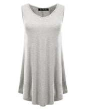 Load image into Gallery viewer, Sleeveless Swing Tunic Top
