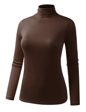 Load image into Gallery viewer, Long Sleeve Turtle Neck Top
