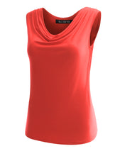 Load image into Gallery viewer, Cowl Neck Tank Top

